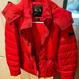Armani Exchange Red jacket
